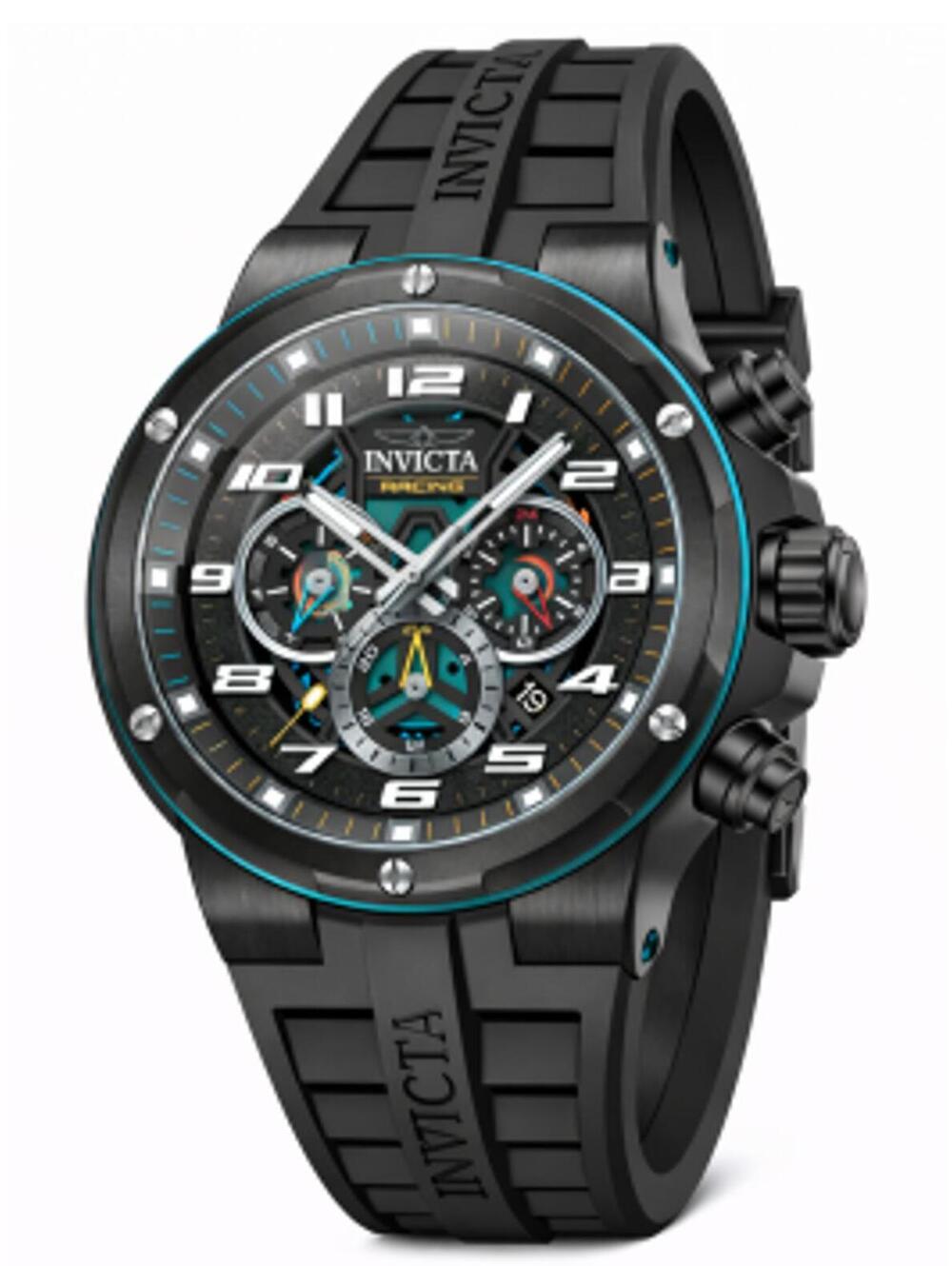 Invicta S1 Rally Stage Grid Men's Watch - 49mm, Black (50263)